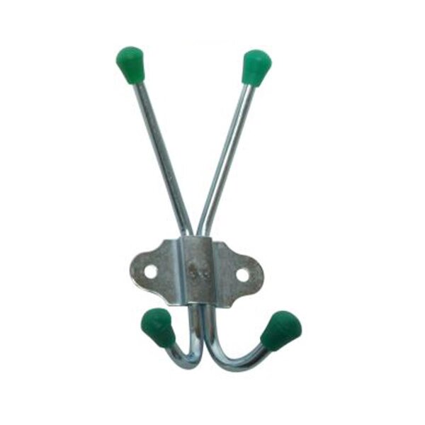 Gerätehaken quadro 11cm grün