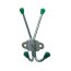 Gerätehaken quadro 11cm grün