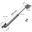 Gasdruckfeder GF1 silber 80N