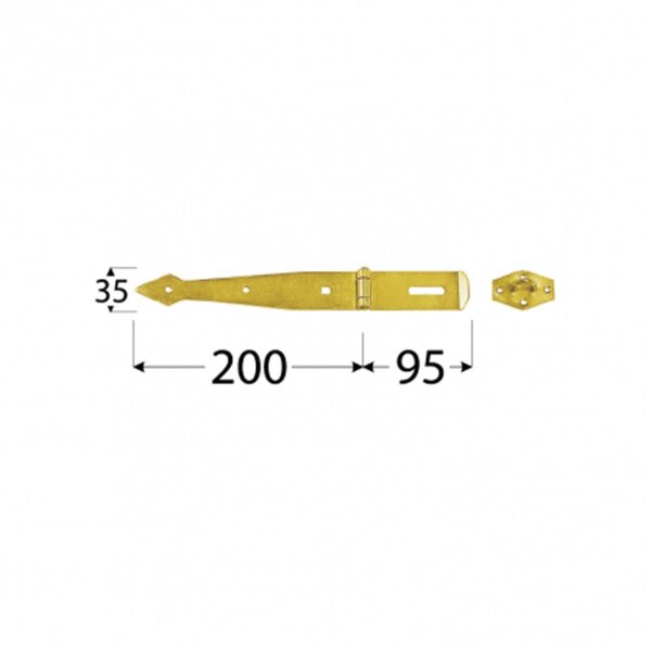 KOTARBAU® Überfalle 250 mm Sicherheitsüberfalle