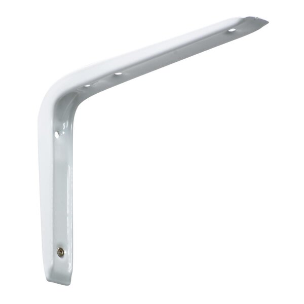 Stahlblechkonsole Regalwinkel Regal Konsole Wandkonsole Winkel Metall weiß 150 x 200 mm