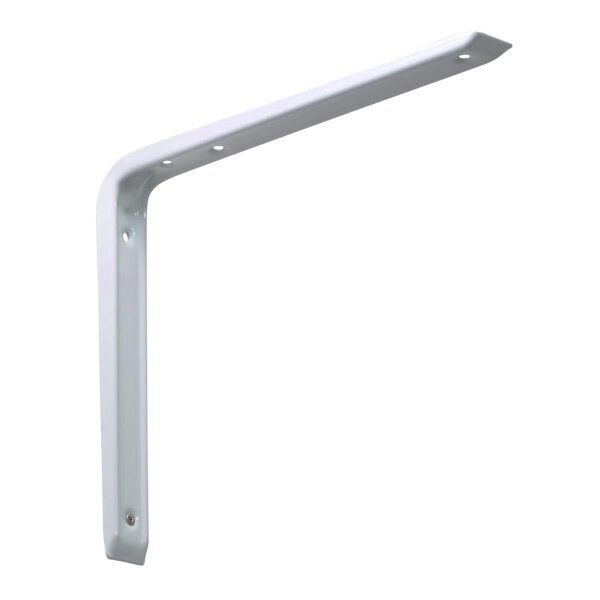 Stahlblechkonsole Regalwinkel Regal Konsole Wandkonsole Winkel Metall weiß 250 x 300 mm