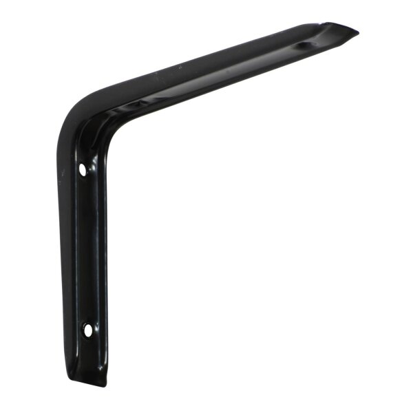 Stahlblechkonsole Regalwinkel Regal Konsole Wandkonsole Winkel Metall schwarz 125 x 150 mm