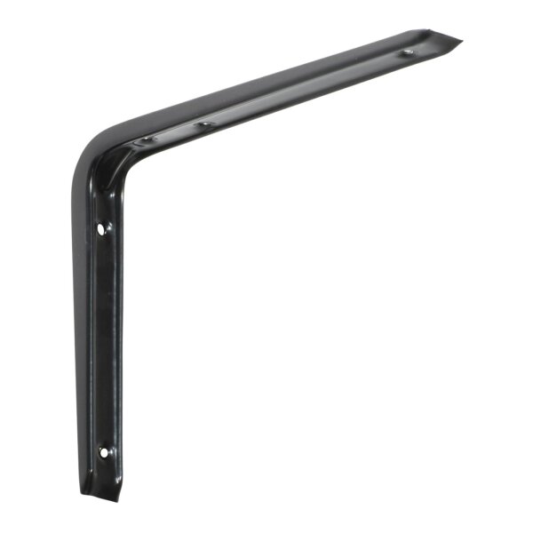 Stahlblechkonsole Regalwinkel Regal Konsole Wandkonsole Winkel Metall schwarz 200 x 250 mm