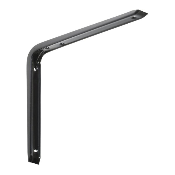 Stahlblechkonsole Regalwinkel Regal Konsole Wandkonsole Winkel Metall schwarz 250 x 300 mm