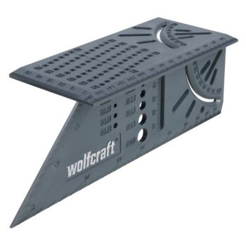 Wolfcraft 3-D-Gehrungswinkel für 45° und 90° Winkel...