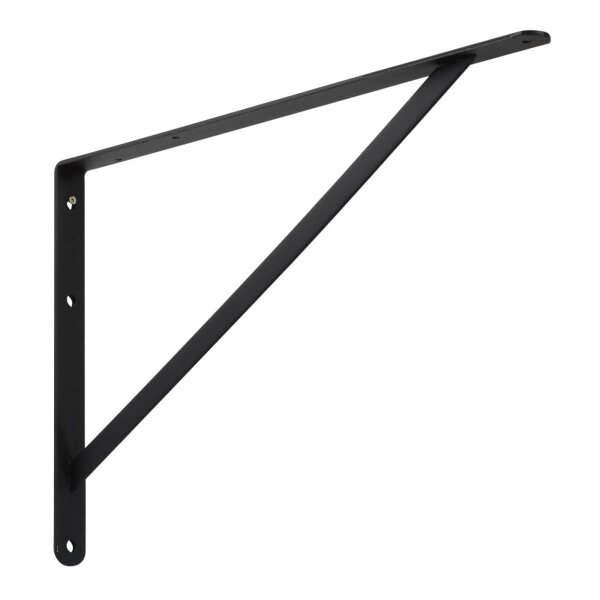 Stahlkonsole Konsole Regalträger Wandkonsole Winkel Stahl 330 x 500 mm schwarz