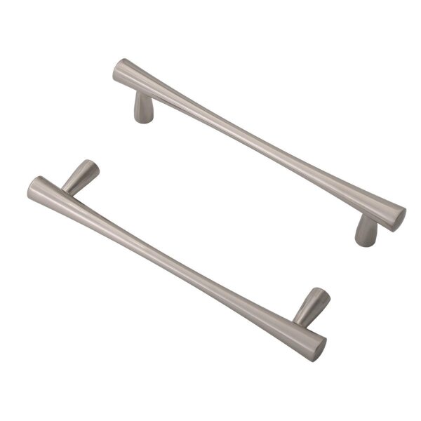 Möbelgriff - MODERN 128 mm Nickel Silber