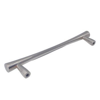 Möbelgriff - MODERN 128 mm Nickel Silber