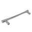Möbelgriff - MODERN 128 mm Nickel Silber