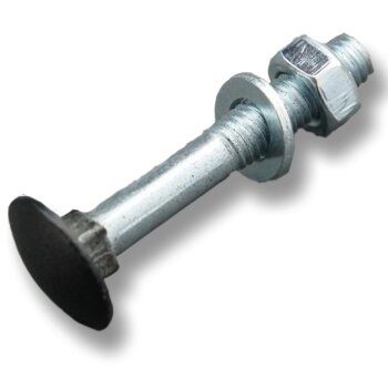 Ladenband Schwarz 2er Set - 500x35mm - Ø13mm