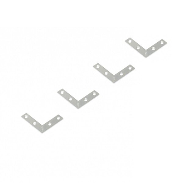 Flachwinkel 40x40x10x1mm NA40 (4 Stk.)