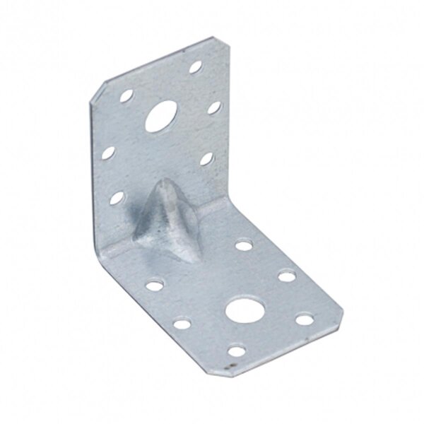 Winkelverbinder mit Sicke 60x60x45x2,0mm KPL6