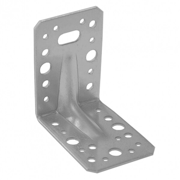 Winkelverbinder mit Sicke 90x90x65x2,0mm KPL11