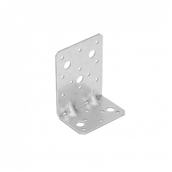 Schwerlast-Winkelverbinder mit Doppelsicke 95x53x75x2,5mm KPK12