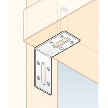 Verstellwinkel beidseitig 80x55x30x2,0mm KRD3