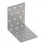 Lochplattenwinkel mit Sicke 80x80x60x1,5mm KMP8