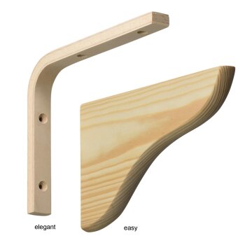 Regalwinkel Holz easy & elegant 95 -200 mm