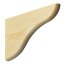 Regalwinkel Holz easy & elegant 95 -200 mm